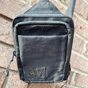 BEIS The All-In-One Sport Sling Black One Size USED ONCE!  See pics! 📸 Belt Bag